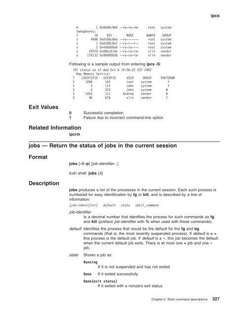 z/OS V1R9.0 UNIX System Services Command ... - Christian Grothoff