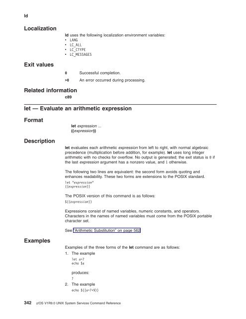 z/OS V1R9.0 UNIX System Services Command ... - Christian Grothoff