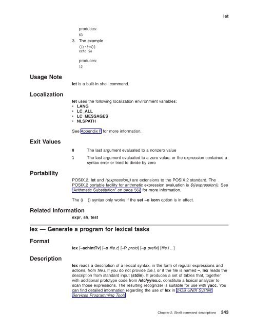 z/OS V1R9.0 UNIX System Services Command ... - Christian Grothoff