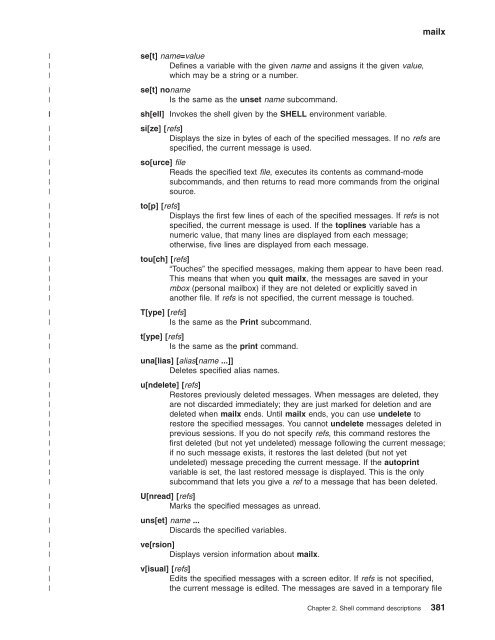 z/OS V1R9.0 UNIX System Services Command ... - Christian Grothoff