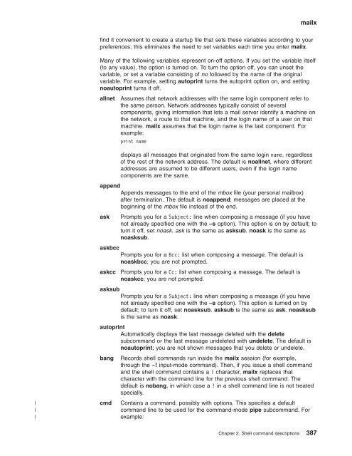 z/OS V1R9.0 UNIX System Services Command ... - Christian Grothoff