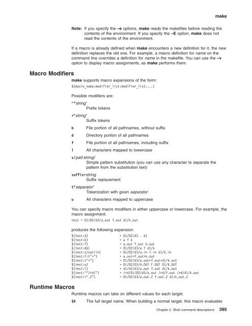 z/OS V1R9.0 UNIX System Services Command ... - Christian Grothoff