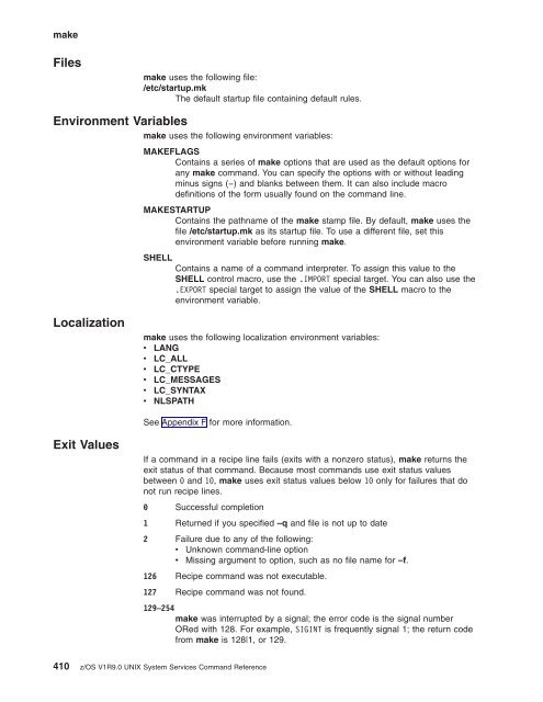 z/OS V1R9.0 UNIX System Services Command ... - Christian Grothoff