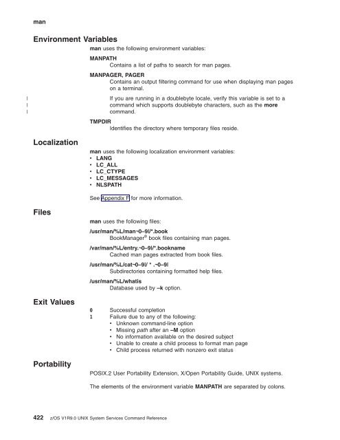 z/OS V1R9.0 UNIX System Services Command ... - Christian Grothoff