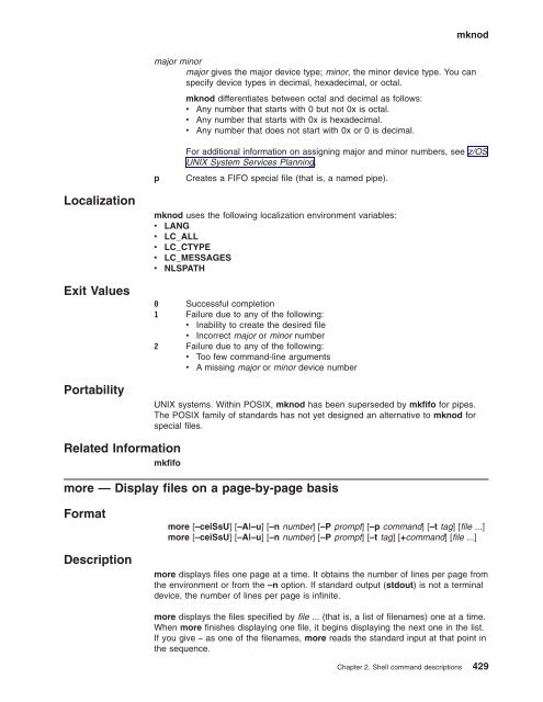 z/OS V1R9.0 UNIX System Services Command ... - Christian Grothoff