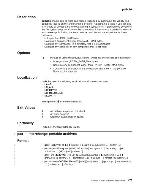 z/OS V1R9.0 UNIX System Services Command ... - Christian Grothoff