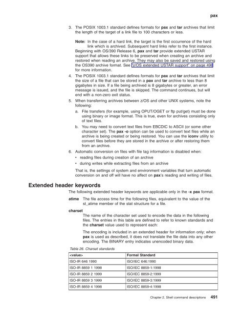 z/OS V1R9.0 UNIX System Services Command ... - Christian Grothoff