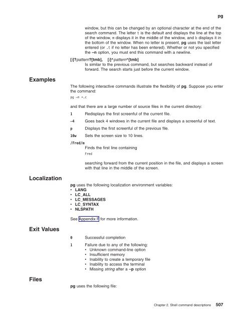 z/OS V1R9.0 UNIX System Services Command ... - Christian Grothoff