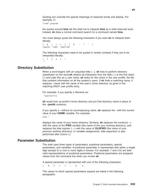 z/OS V1R9.0 UNIX System Services Command ... - Christian Grothoff