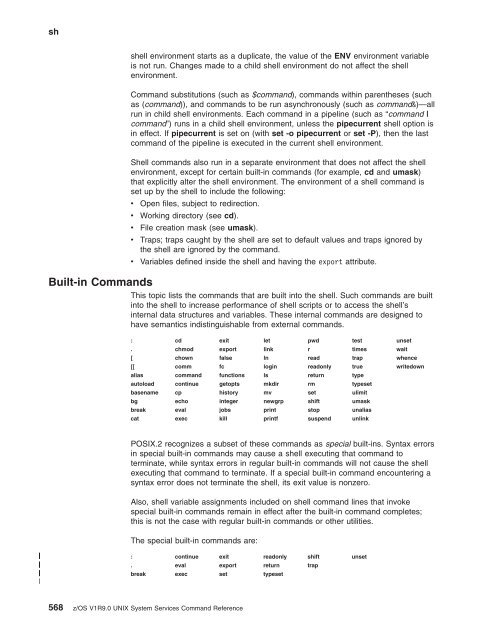 z/OS V1R9.0 UNIX System Services Command ... - Christian Grothoff