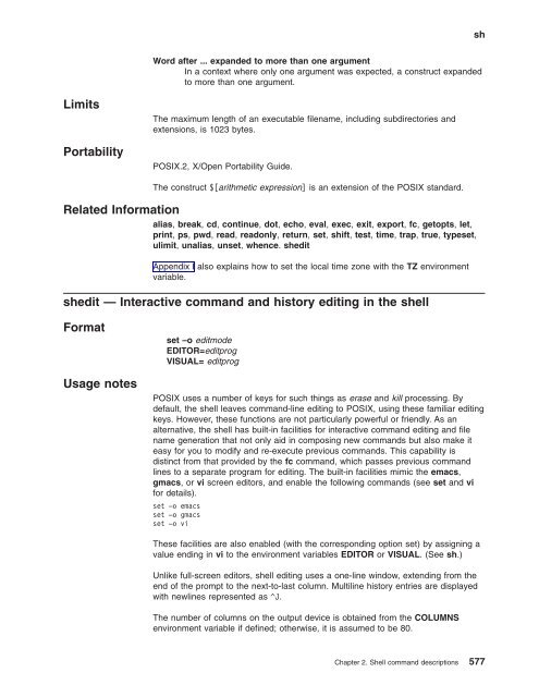 z/OS V1R9.0 UNIX System Services Command ... - Christian Grothoff