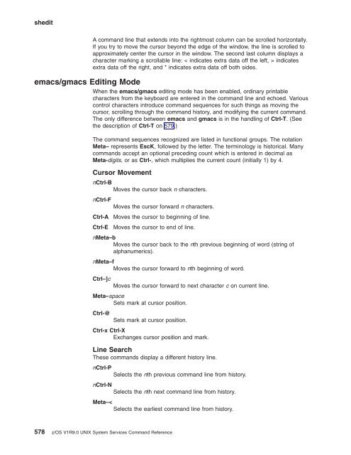 z/OS V1R9.0 UNIX System Services Command ... - Christian Grothoff