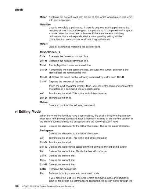 z/OS V1R9.0 UNIX System Services Command ... - Christian Grothoff