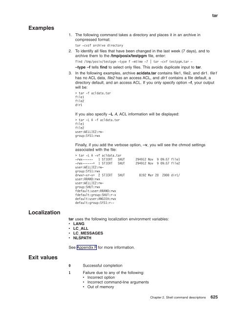 z/OS V1R9.0 UNIX System Services Command ... - Christian Grothoff