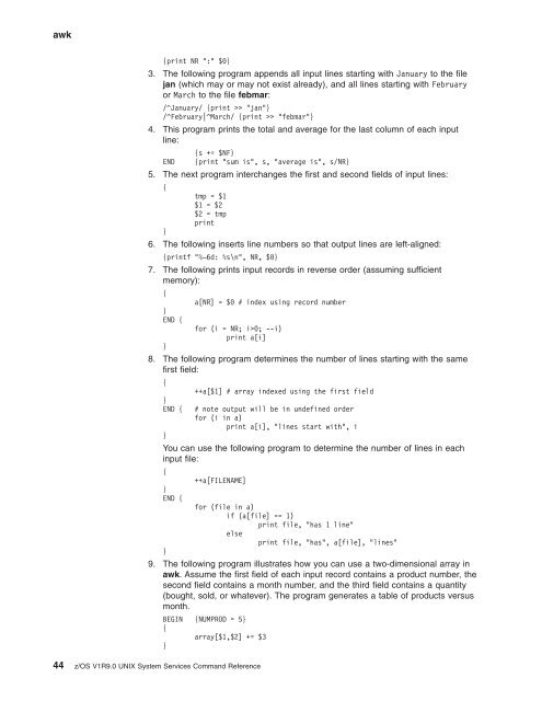 z/OS V1R9.0 UNIX System Services Command ... - Christian Grothoff