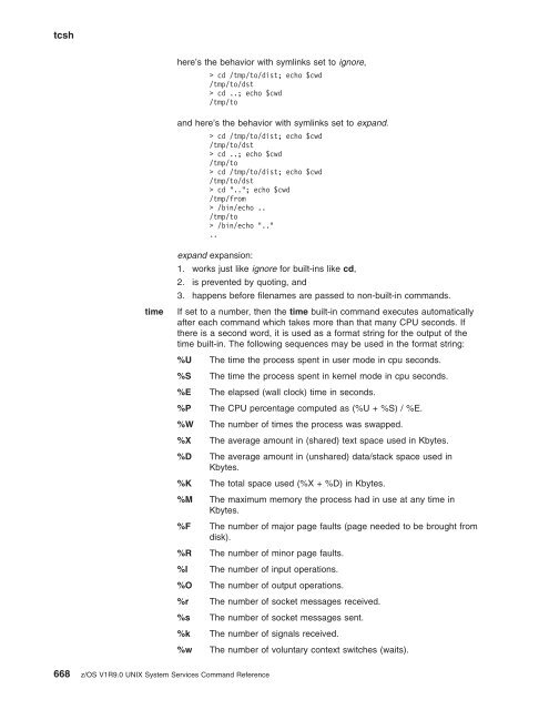 z/OS V1R9.0 UNIX System Services Command ... - Christian Grothoff