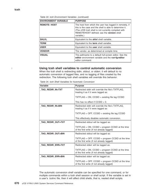 z/OS V1R9.0 UNIX System Services Command ... - Christian Grothoff