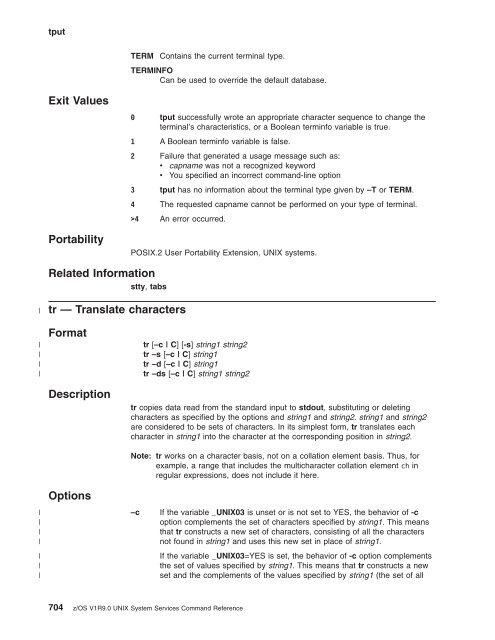 z/OS V1R9.0 UNIX System Services Command ... - Christian Grothoff