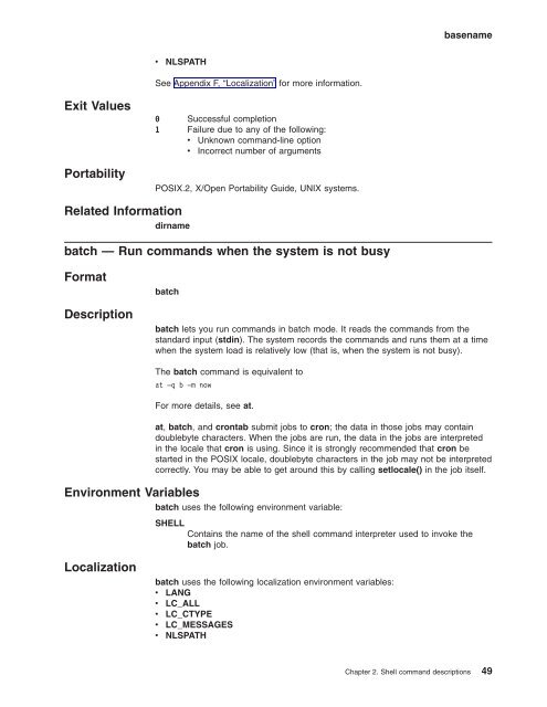 z/OS V1R9.0 UNIX System Services Command ... - Christian Grothoff