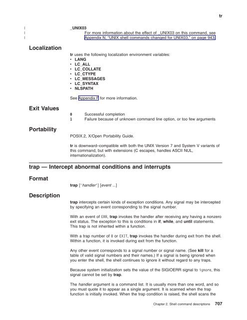 z/OS V1R9.0 UNIX System Services Command ... - Christian Grothoff