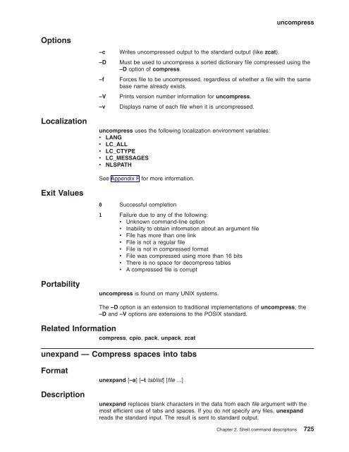 z/OS V1R9.0 UNIX System Services Command ... - Christian Grothoff