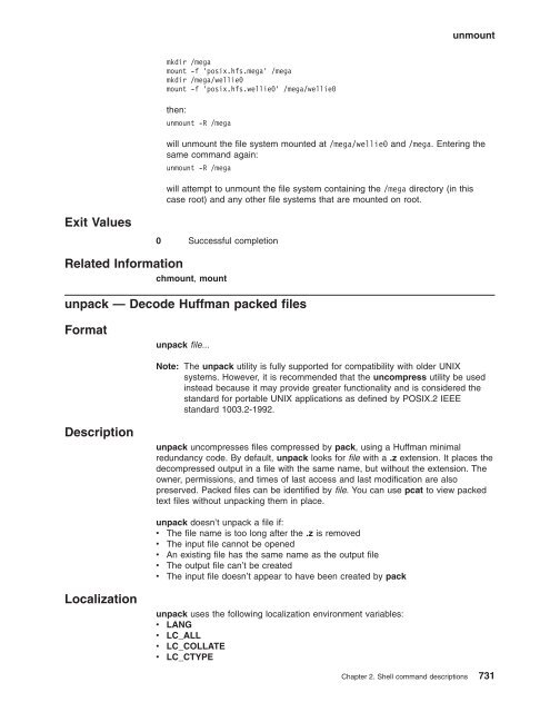 z/OS V1R9.0 UNIX System Services Command ... - Christian Grothoff