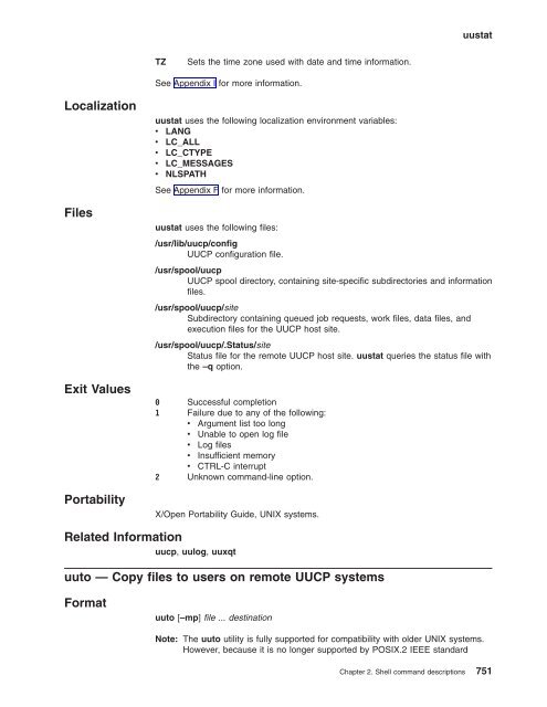 z/OS V1R9.0 UNIX System Services Command ... - Christian Grothoff