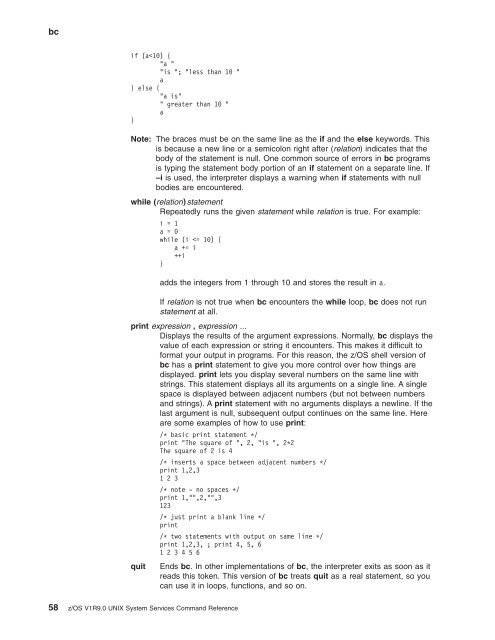 z/OS V1R9.0 UNIX System Services Command ... - Christian Grothoff