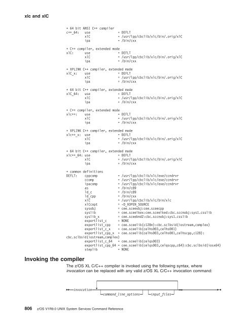 z/OS V1R9.0 UNIX System Services Command ... - Christian Grothoff