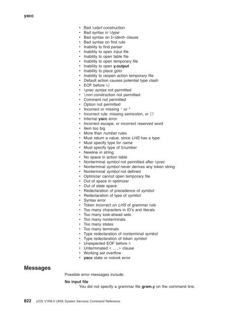 z/OS V1R9.0 UNIX System Services Command ... - Christian Grothoff