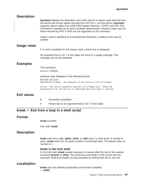 z/OS V1R9.0 UNIX System Services Command ... - Christian Grothoff