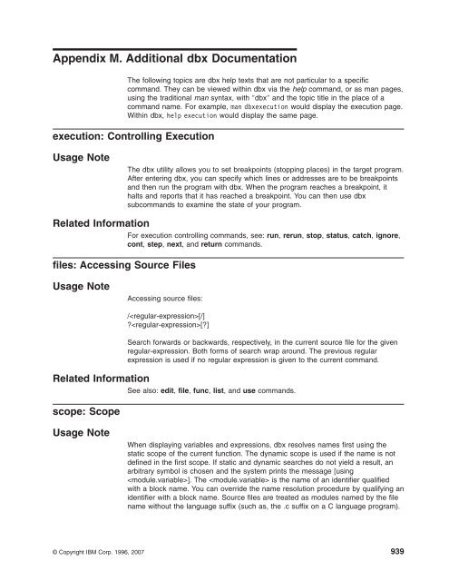 z/OS V1R9.0 UNIX System Services Command ... - Christian Grothoff