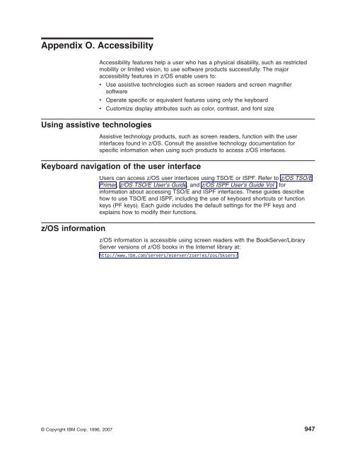 z/OS V1R9.0 UNIX System Services Command ... - Christian Grothoff