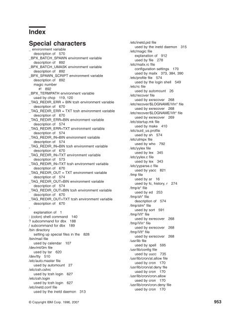 z/OS V1R9.0 UNIX System Services Command ... - Christian Grothoff