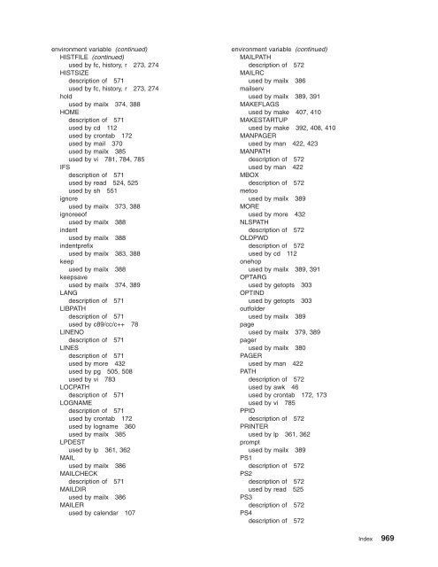 z/OS V1R9.0 UNIX System Services Command ... - Christian Grothoff