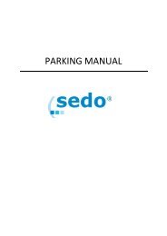 PARKING MANUAL - Sedo