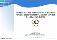 Web Portal for IPLA - UNCRD