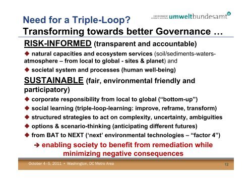 Towards Sustainable and Risk-Informed Land Management in ...