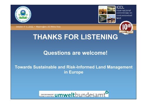 Towards Sustainable and Risk-Informed Land Management in ...