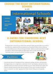 Choose The Right International School by ISL App