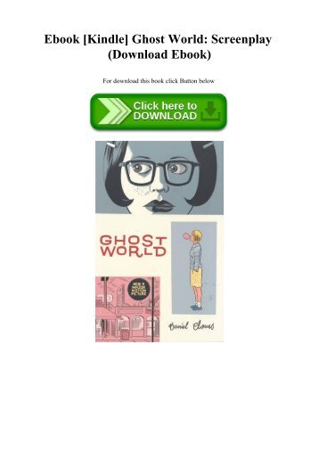 Ebook [Kindle] Ghost World Screenplay (Download Ebook)