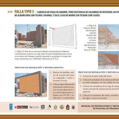 Manual Albañilería Confinada dañadas por el Sismo