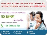 Gps tomtom map updates number Australia + 61-1800-215-732