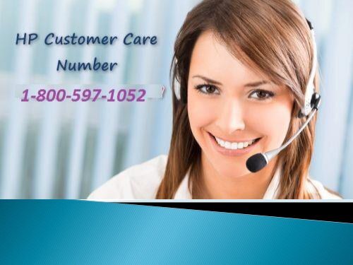 Call 1-800-597-1052 HP Customer Support