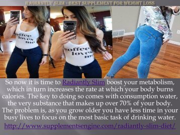 Radiantly Slim - Best Supplement For Weight loss