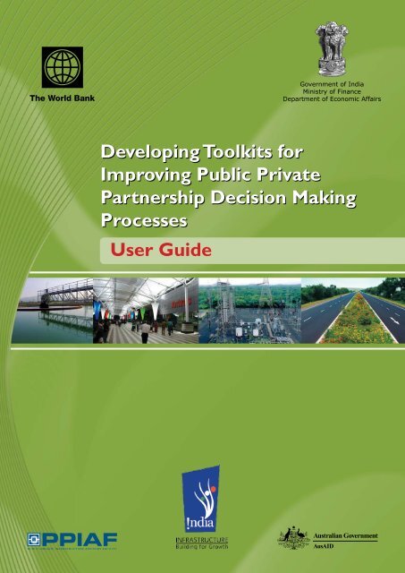 User Guide Developing Toolkits for Improving Public ... - PPP Toolkit