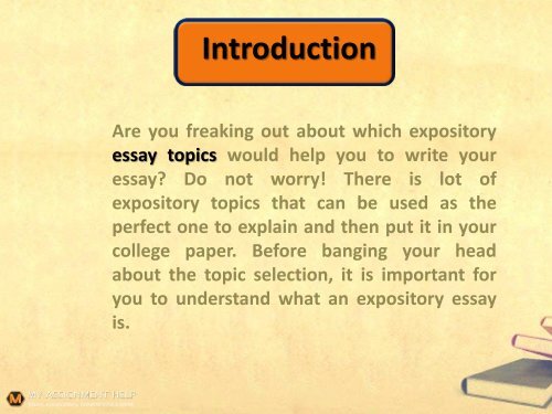 100 Powerful Expository Essay Topics That Will Make Your Teacher Love You pdf