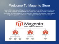 Magento Development Company- Magento Store