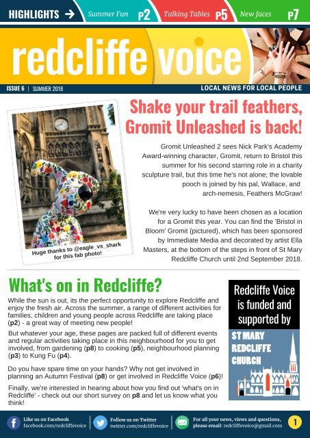 Redcliffe Voice Issue 6 Summer 2018 