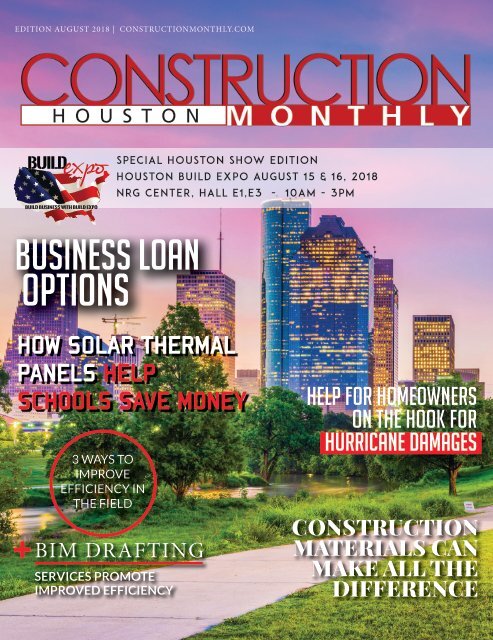 Houston Construction Monthly 2018